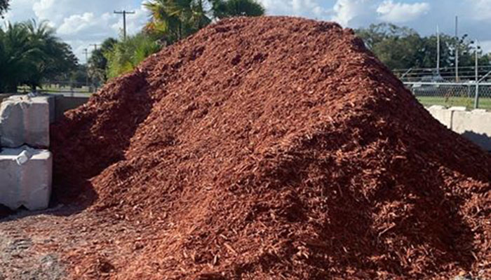 red mulch